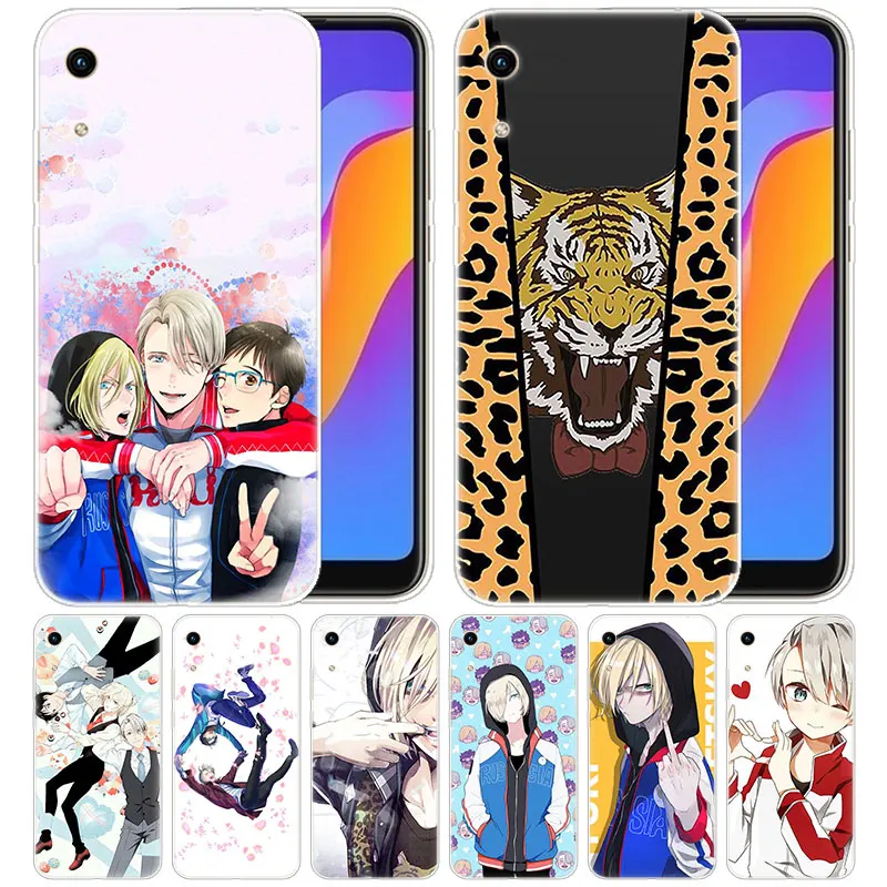 Роскошный мягкий силиконовый чехол с аниме YURI on ICE для Huawei Honor 9X 8A 7A 20 Pro 7X 8X 7S 8S 8 9 10