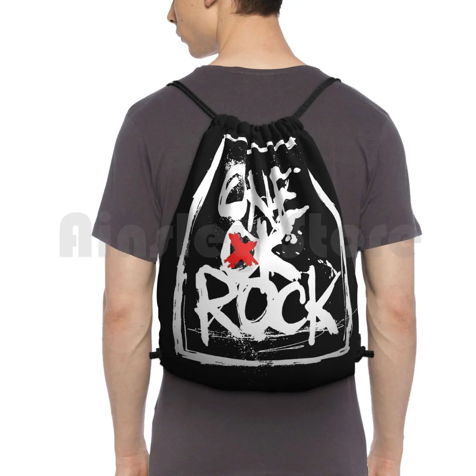 

Спортивная сумка Sarahleman One Ok Rock рюкзак сумка с кулиской, водонепроницаемая музыкальная лента Taka, Япония Ryota One Ok Tour One Ok