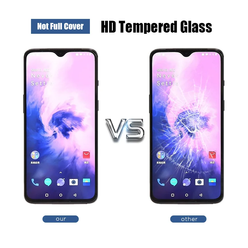 best phone screen protector Bộ 3 Kính Cường Lực Cho One Plus 8 8T 6 6T 5 5T 3 3T 7 7T Tấm Bảo Vệ Màn Hình Cho Oneplus Nord N100 N10 5G Kính Phim phone tempered glass