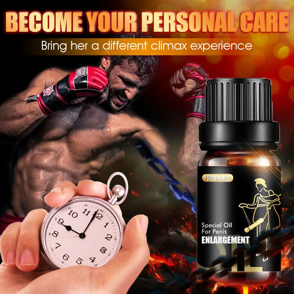 2 Pcs Penis Thickening Growth Man Massage Oil Cock Erection Enhance Men Health Care Penile Growth Bigger Enlarger Essential Oil