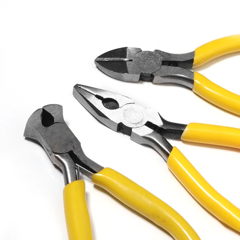 SAUVOO Stainless Steel Multifunction Pliers End Cutting Wire Pliers Hand Tools & Equipment Kit for DIY Jewellery Accessory