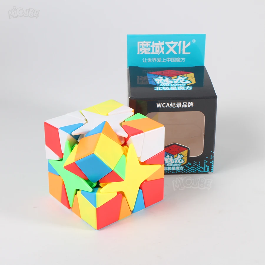 Moyu Meilong Polaris куб-головоломка 3x3 твист-куб 3x3x3 особая форма твердый сложный 3*3*3 профессиональный игровой куб-игрушка