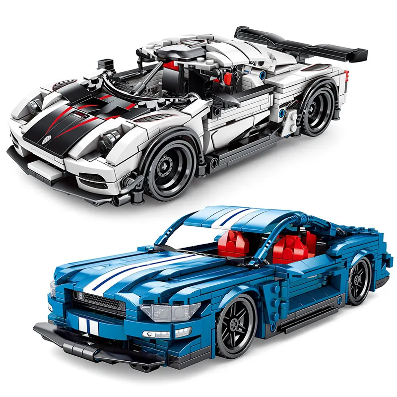 Technic Super Racing Car Racer Fit Legoing F1 спортивный автомобиль строительные блоки кирпичи DIY