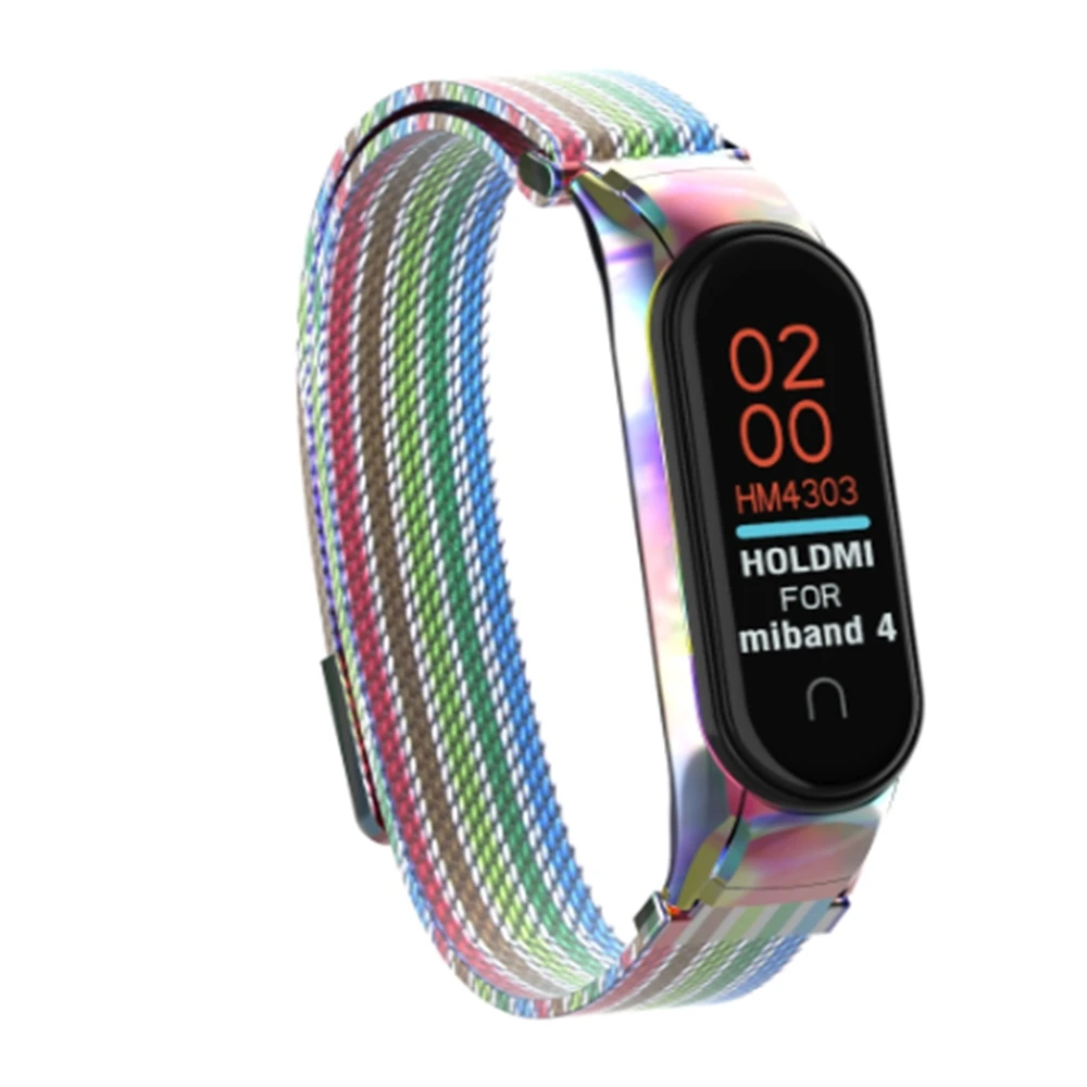 OLLIVAN металлический ремешок для Xiaomi mi Band 4 Безвинтовой браслет из нержавеющей стали браслеты Сменные аксессуары для mi Band 4 Band 3