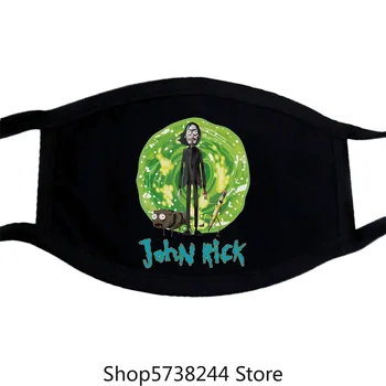 

Awesome John Rick Mask Funny And Morty Cool Crossover Mask Funny Men Women Unisex Teesize S To 3Xl Unisex