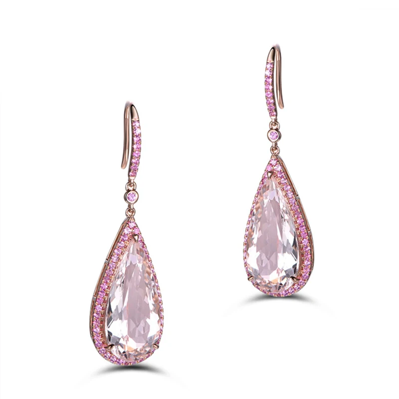Earrings 925 silver jewelry for women wedding wholesale