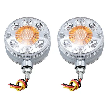 

12W Signal Brake Lamps Turn Signal Lamps Round Shell Car Pedestal Brake