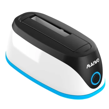 

HOT-MAIWO HDD SSD RGB Docking Station USB3.0 to SATA 3.0 HDD Docking Station Support for Windows10 Mac OS US Plug