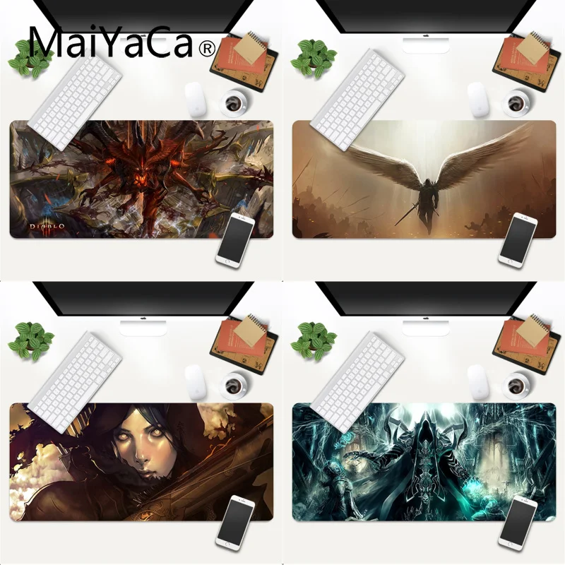 

MaiYaCa My Favorite diablo game mouse pad gamer play mats Gaming Mouse Pad Large Deak Mat 700x300mm for overwatch/cs go