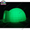 Free Shipping Customized Size Inflatable Igloo Party Tent, Lighting Inflatable Dome Tent For Outdoor Advertising 3