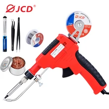 JCD – fer à souder électrique 60W 110V 220V, pistolet à souder à main, envoi automatique, outils de réparation