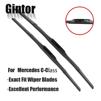 

Gintor Auto Car Windscreen Wiper Blades For Mercedes Benz C-Class W203 W204 W205 C200 C300 C180 Model Year From 2000 To 2017
