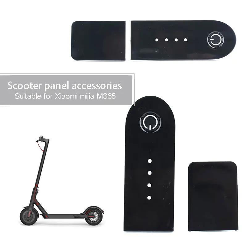 Scooter Panel Accessories Practical Durable Black Plastic Toys Entertainment Protect Outdoor Sport Case Cover
