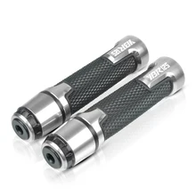 Универсальные CNC алюминиевые аксессуары для мотоциклов, руль, рукоятка, ручки, мотоциклетные рукоятки, рукоятка, резина для YAMAHA YBR 125