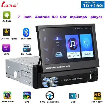 

1DIN Android 9.0 Quad-Core Car GPS Navigation Player 7'' Universa Car Radio WiFi Bluetooth MP5 Multimedia Player NO DVD