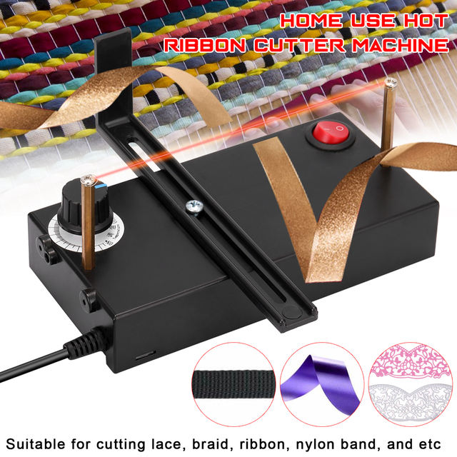 Home Use Hot Ribbon Cutter Machine DIY Rope Band Craft DIY Manual Cut