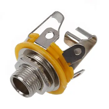 

New Stereo Output 1/4" 6.35mm Jacks Socket For Electric Guitar Switch Repairs