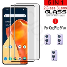 Vidro temperado para oneplus 9 pro protetor de tela à prova de explosão de vidro para oneplus 9 pro filme de câmera para 1 + 9 pro