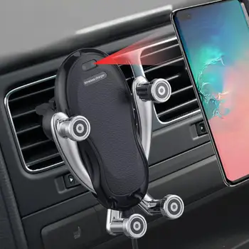 

K86 Wireless Car Auto Air Vent Automatic Clamping Quick Charging Phone Charger