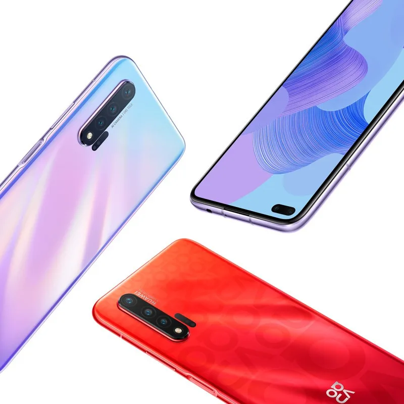 HuaWei Nova 6, версия 5G, смартфон, Android 10,0, Kirin 990+ Balong 5000, 6,57 дюймов, 2400X1080, 8 Гб ram, 256 ГБ rom, 40.0MP