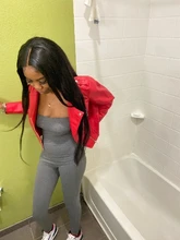 Mishell 30 32 34 40 pulgadas pelo recto malayo de la armadura mechones con Frontal extensiones de cabello humano mechones con cierre Frontal