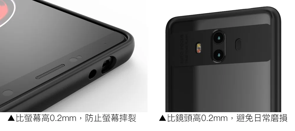 Матовый прозрачный противоударный 360 Полный чехол для телефона huawei mate 10 Pro противоударный бампер Защита задняя крышка чехол