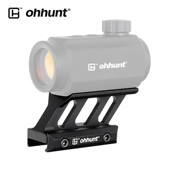 

Weapon Super Slim T1 Mount Fit T-1 T2 T-2 Red Dot Hunting Picatinny Rail Base