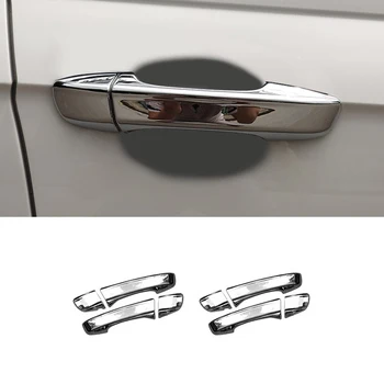 

Fit for Volkswagen Polo MK6 2018 2019 2020 Car Styling ABS Chrome Outer Door Handle Panel Cover Trim 8pcs Auto Accessories
