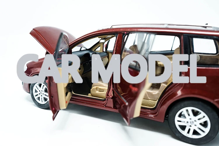 1:18 Масштаб сплав игрушечный транспорт VW 2009 TOURAN модель автомобиля Детские игрушечные машинки оригинальные подлинные детские игрушки