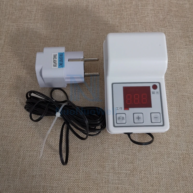 

Intelligence Temperature Controller Greenhouse Soil/Air Heating Wire Accessories Automatic Thermostat Switch Conversion Socket