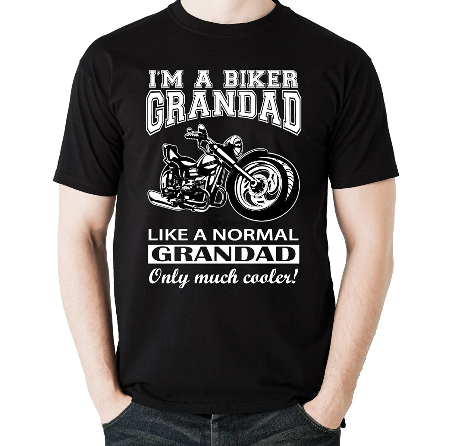 biker grandad t shirt