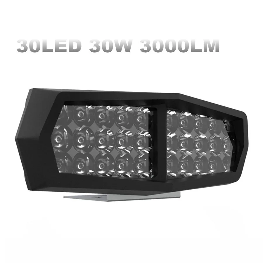 Universal Car Fog Spotlight 30W 3000LM LED Work Light Bar DRL Headlight