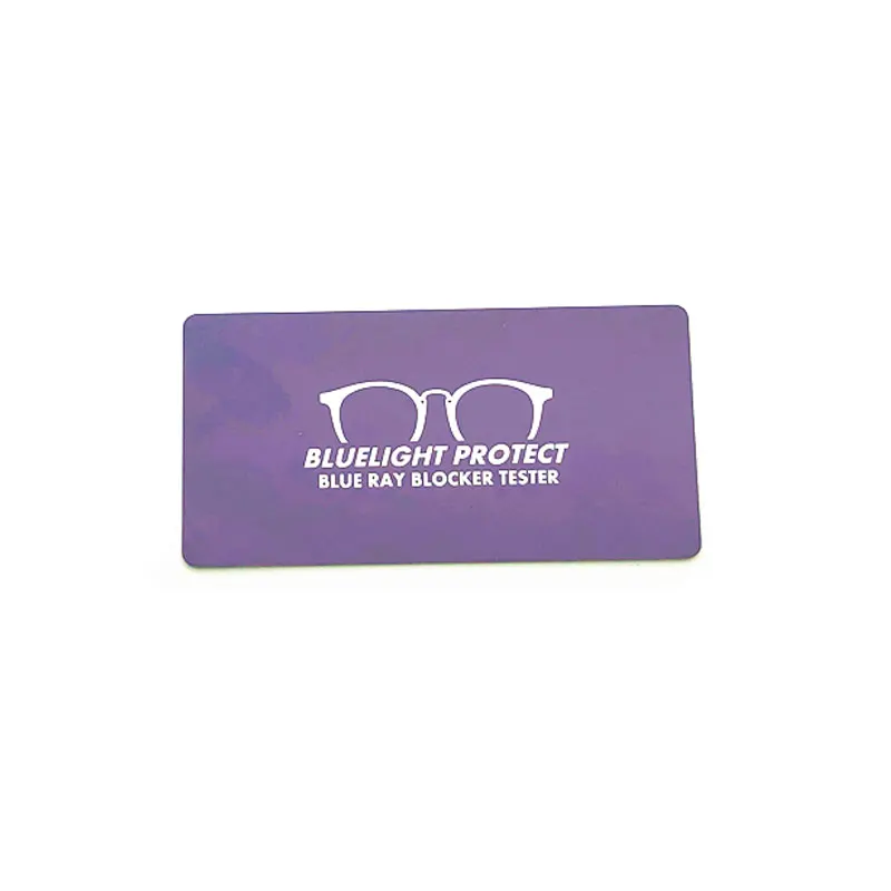 Kids Glasses Anti Blue Light Lenses Blue Light Test Card Led Flashlight Anti Test Accessory