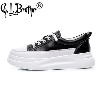 

White Sneakers Women 2020 Autumn Thick Bottom Women Fashion Trend Casual Female Students White Shoes Women Vulcanized Shoes