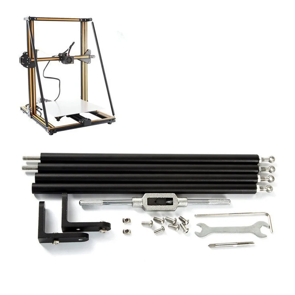 

Creality Supporting Rod Kits Upgrade Part for CR-10 CR-10S 3D Printer upgrade Supporting Rod Set CR10 Support
