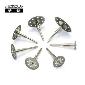 Herramienta de diamante disco de corte Mini para accesorios Rotarians disco de diamante abrasivo de hoja de sierra Circular giratori