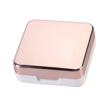 

Contact Lenses Storage Box Contact lens Case Box Eyes Care Kit Holder Washer Cleaner Container 6*6*2CM