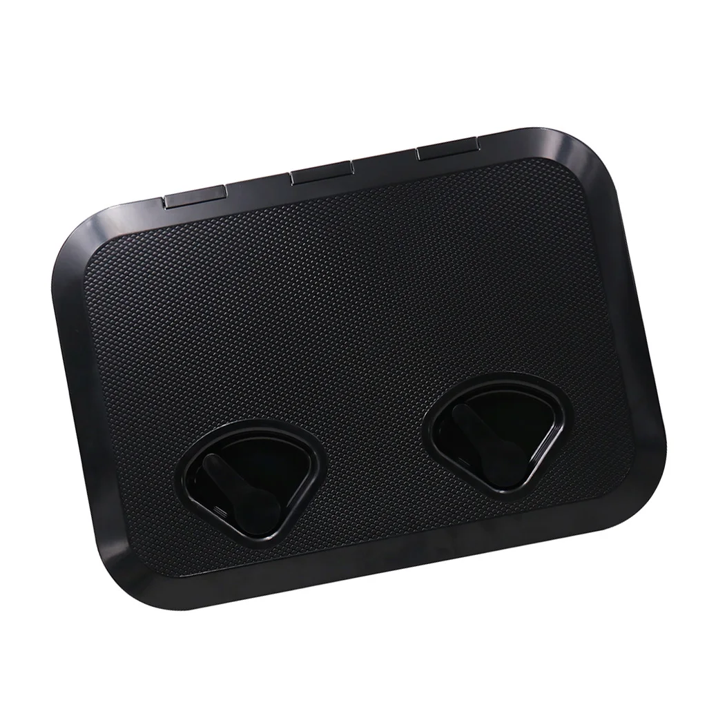 Black Inspection Access Plastic Hatch with Lid for Caravan / Boat /RV NEW Black Inspection Access Plastic Hatch with Lid for Caravan / Boat /RV NEW