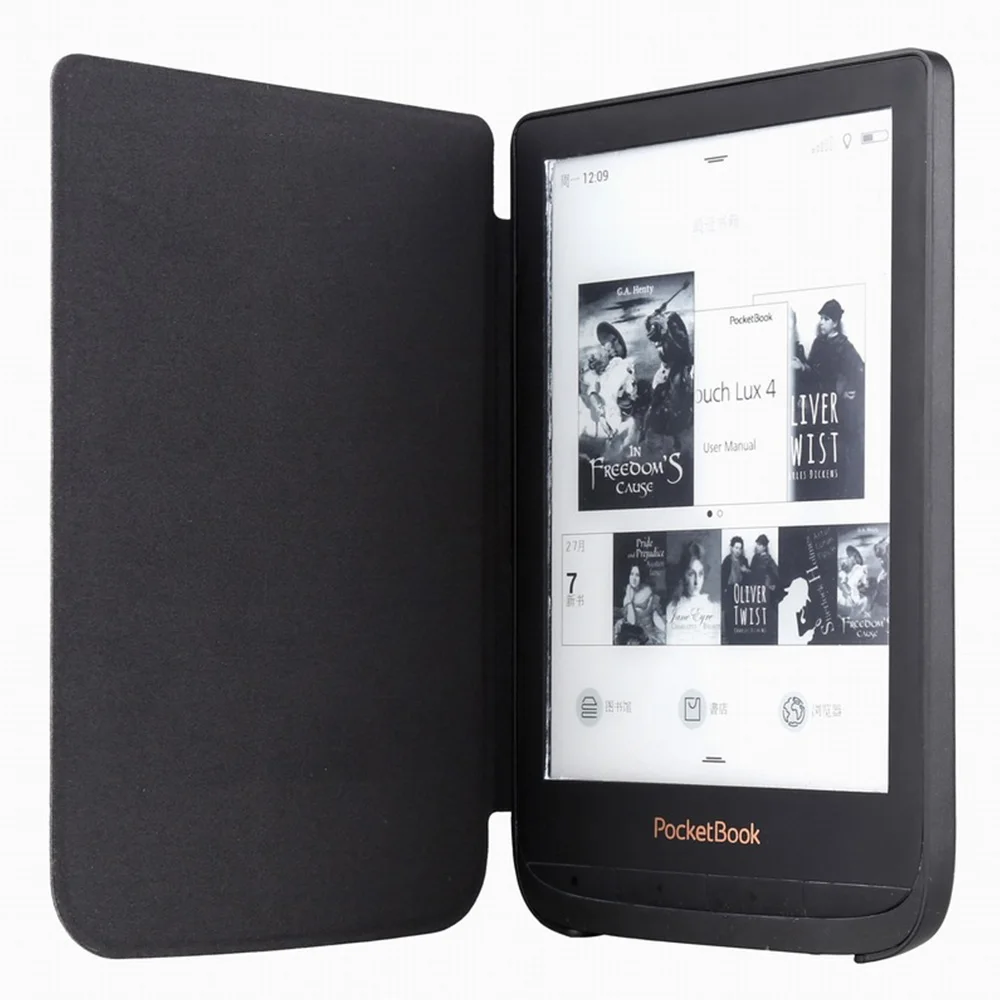 Тонкий кожаный чехол для Pocketbook 616/627/632/Touch HD 3/Touch Lux 4/Basic Lux 2 читалка Прямая поставка
