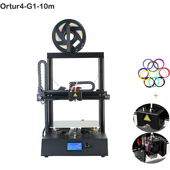 Ortur4-V1-10M Ortur4-V1 V2 Модернизированный DIY 3d Принтер Высокоточный металлический Настольный Impresora 3d принтер 260*310*305 мм PK Ortur4 3d принтер - Цвет: Ortur4-V1-10M