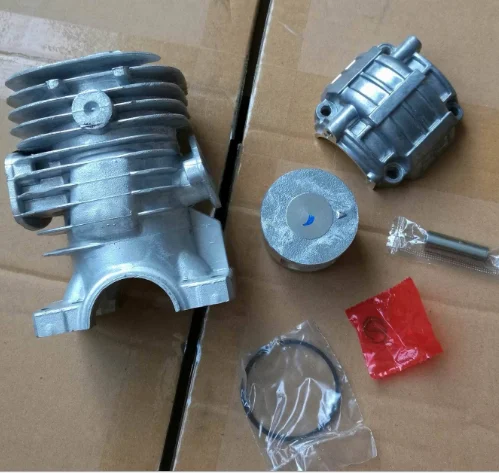 cylinder with cover Цилиндр CS420 с кольцом, набор 41 мм, подходит для ECHO CS-420 CS-4200 CS4000 4100, бензопила ZYLINDER, крышка в сборе, цепная пила - Цвет: cylinder with cover