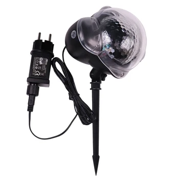 

Outdoor Snowflake LED Stage Snow Lights Waterproof Light Christmas Holiday Snowfall Laser Projector Lighting Party