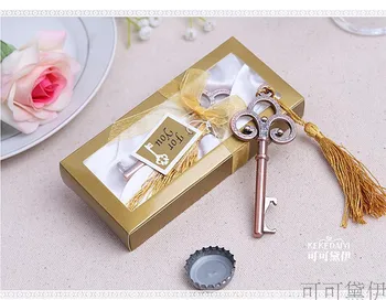

wedding party favor gifts and giveaways for guests--Key to My Heart Collection key design antique bottle opener 80pcs/lot