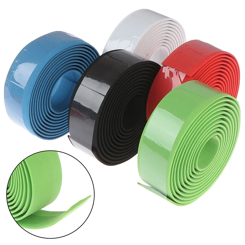 Road Bike Handlebar Tape Durable Comfortable Cycling Race Bicycle Grips Tapes +2 Bar Plugs Belt Straps | Спорт и развлечения