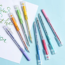 8 шт. двойной сверкающий цветной маркер набор ручек-маркеров Bling металлический флэш-чертежный вкладыш ручки скрапбук школьные наборы для рисования F792