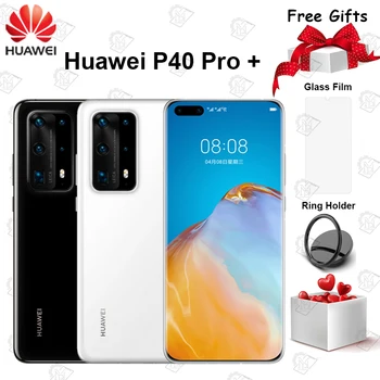 Перейти на Алиэкспресс и купить Оригинальный смартфон Huawei P40 Pro Plus 5G 6,58 дюймов Kirin 990 8 Гб 256 ГБ 100x SuperZoom Array Android 10 IP68 NFC