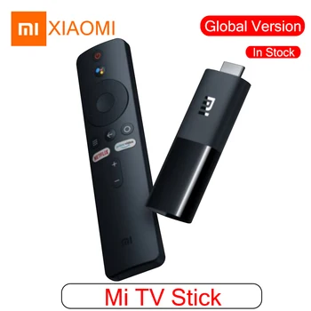 

in Stock Global Version Xiaomi Mi TV Stick Smart TV Remote Control 2K HDR Quad Core DDR4 HDMI 1GB 8GB Bluetooth Google Assistant