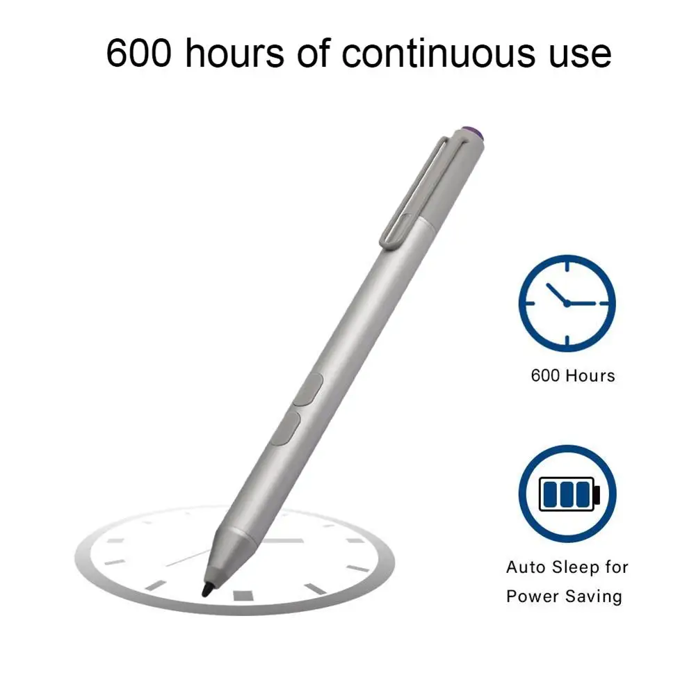 Electronic Painting Pen For Adobe PS Microsoft Surface Go Pro5 4 3 Book Stylus Pen Aluminum Alloy Electromagnetic Stylus Pencil
