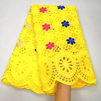 

hot sale swiss dry lace in switzerland 2019 high quality lace fashion women cotton swiss voile lace latest nigerian lace fabrics