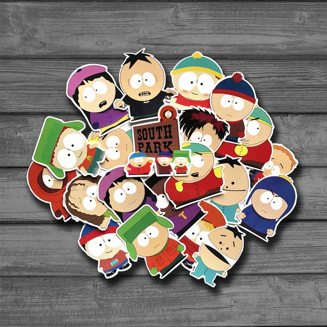 South Park sticker decals ,Luggage laptop Sticker Wholesale Stickers